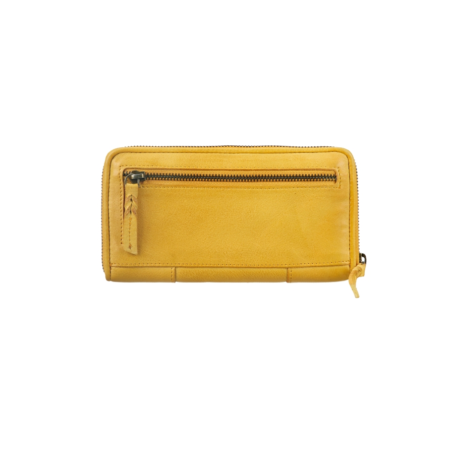 ZIP WALLET YELLOW Geldbörse